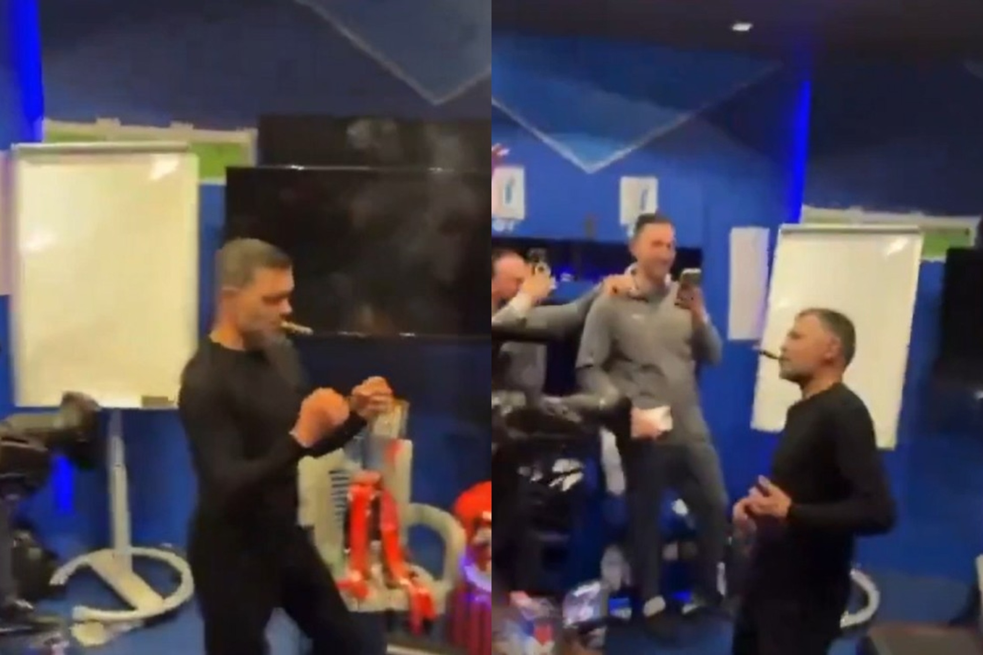 中国选手拥 中国选手拥